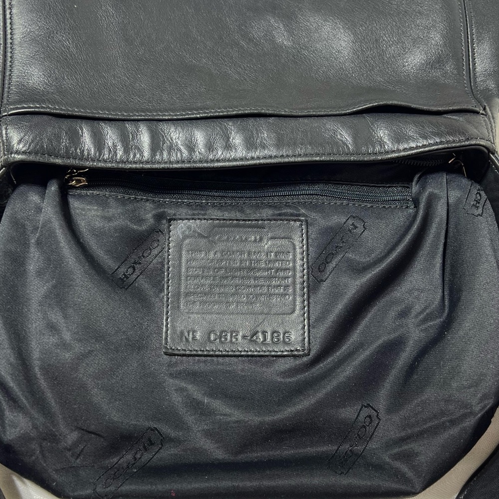 🤍🥀VEUC Coach Lexington Zip Black 4186  Shoulder Bag - Picture 11 of 12